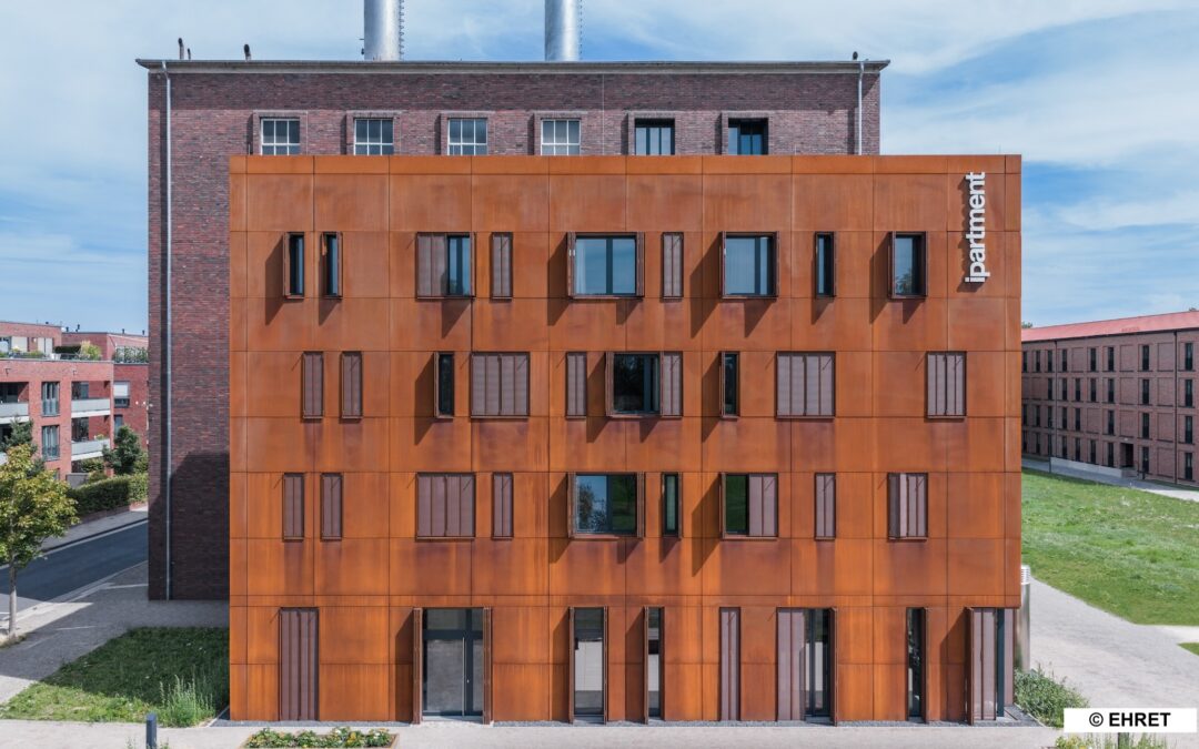 Une façade qui relance la mémoire industrielle