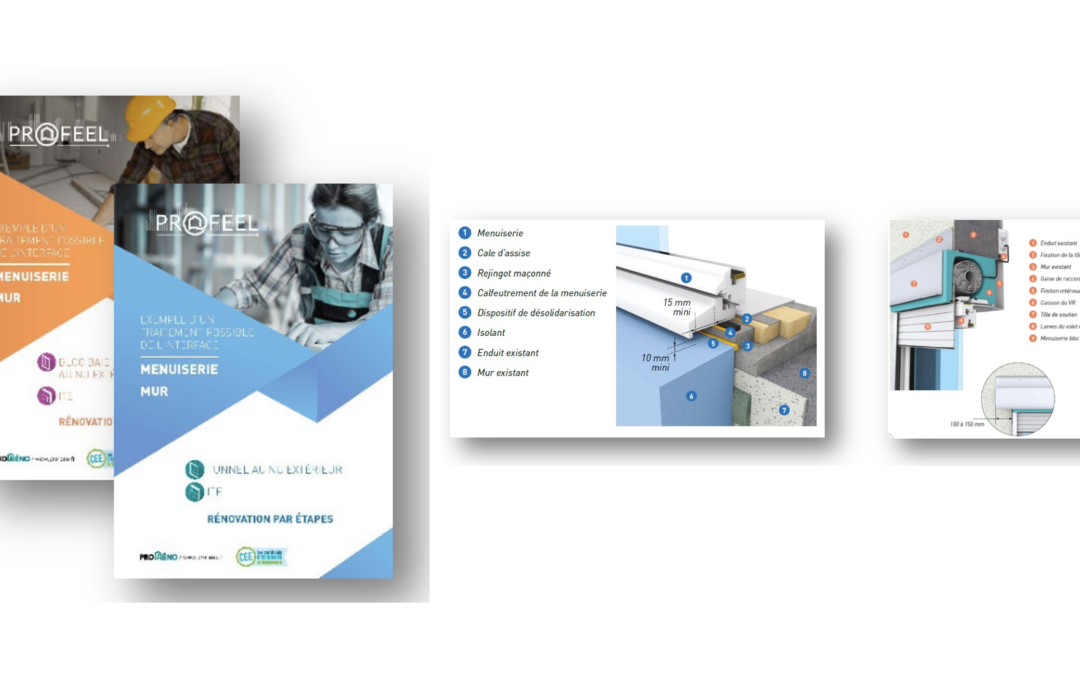 Rénovation énergétique : PROFEEL lance des calepins d’interfaces