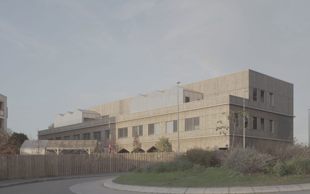 Préfabrication bois pour l’école Alice Milliat à Nantes