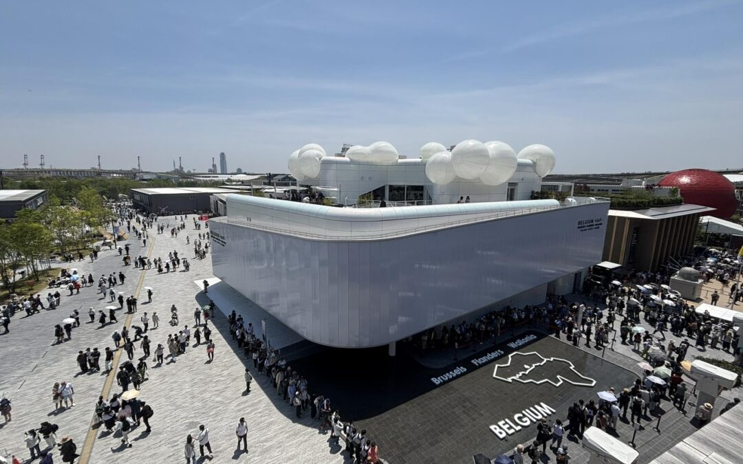 Osaka 2025 : une toiture réfléchissante pour le pavillon belge